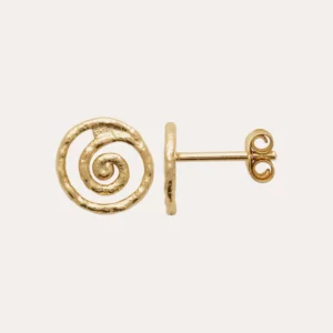 Spiral Stud Earrings