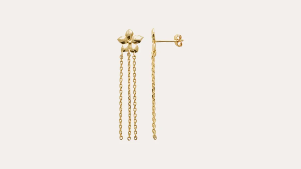 Flower Rock Earrings - immagine 4