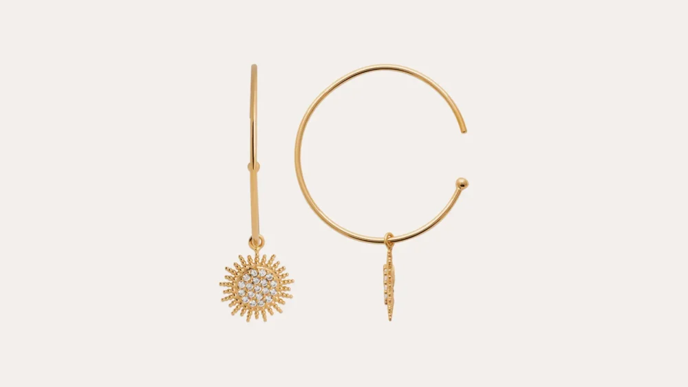 Suna Hoop Earrings - immagine 5