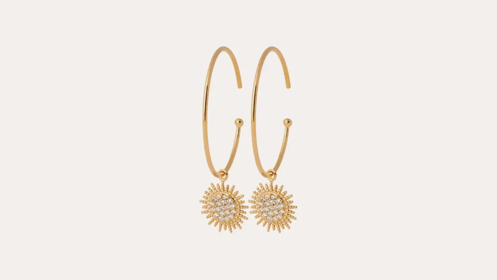 Suna Hoop Earrings